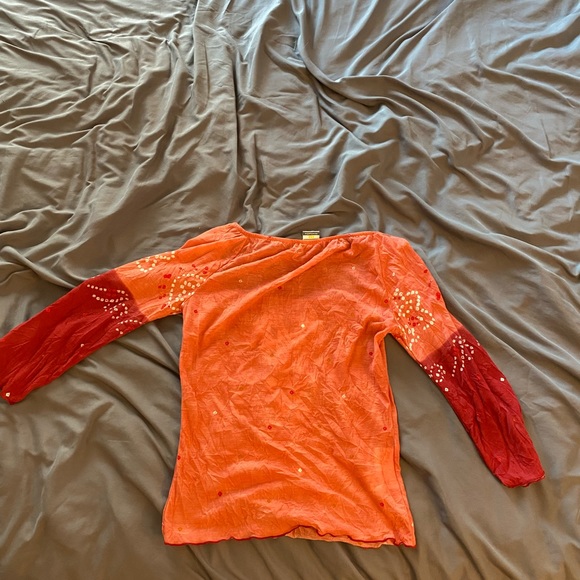 Floral BOHO Shirt - Picture 2 of 3